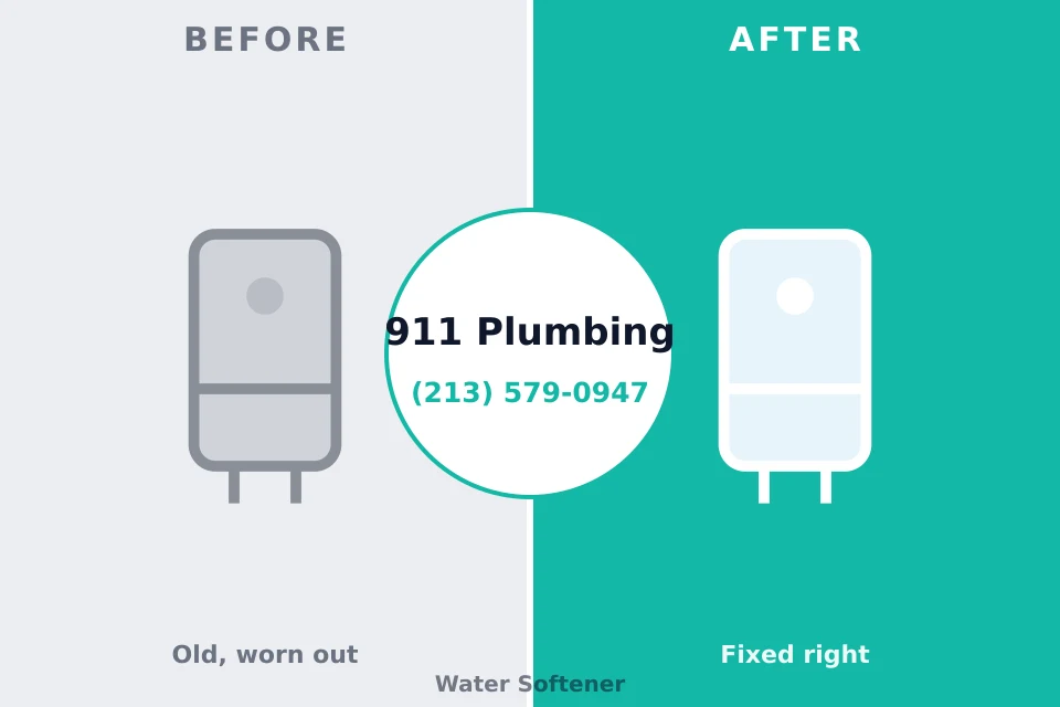 Before and after: plumbing company Wescosville, PA